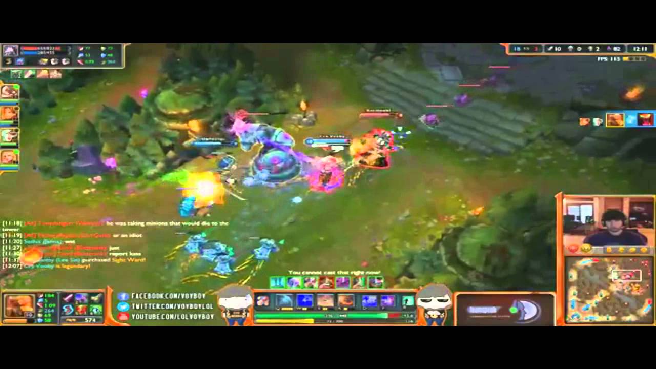 Crs Voyboy AMAZING play Lee Sin part 3