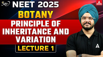 PRINCIPLE OF INHERITANCE AND VARIATION CLASS 12 | NEET 2025 | ALL CONCEPT AND THEORY | BY JAGRAJ SIR