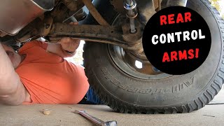 97 Jeep Wrangler Rear Control Arms - YouTube