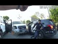 Bodycam: Man Rams Multiple Police Cars, Drives At Multiple Officers And Takes A Barrage Of Bullets