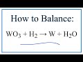 Balancing Chemical Equations Concepts