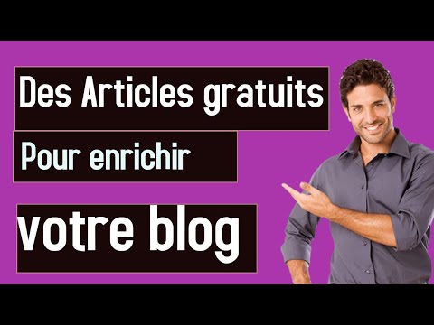 Vidéo: Où Trouver Des Lecteurs Pour Un Nouveau Blog