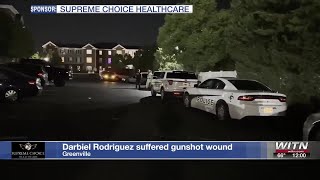 12PM: Police release name of victim in weekend shooting at Greenville apartment complex