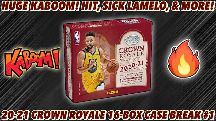 HUGE KABOOM! HIT & SICK LAMELO! | 2020-21 Panini C...