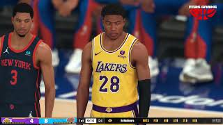 Live Now! Lakers vs Knicks | NBA Regular Season | APRIL 29, 2024 | NBA2K24 CPU VS CPU