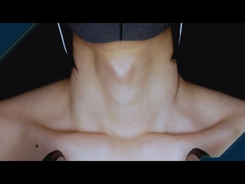 ASMR 喉仏のドクドク鼓動音「まるで心臓の音」