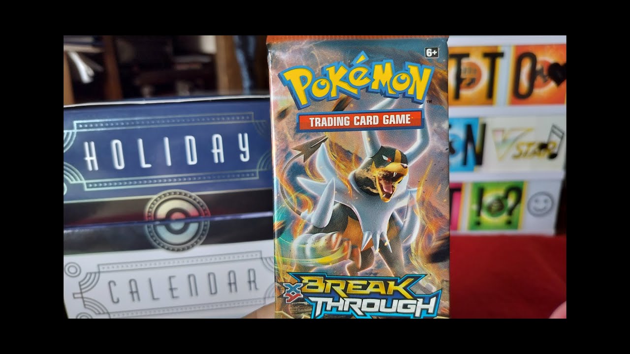 10 Days Until Christmas Countdown XY BreakThrough And Pokemon Holiday Calendar 