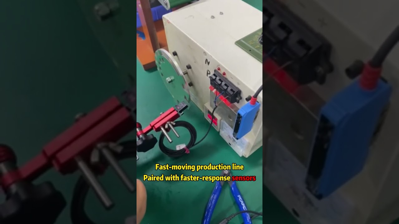 High speed reaction industrial sensor application