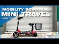  mini travel power and foldable 4 wheel electric mobility scooter  500w 36v  review  2021