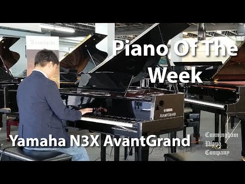 Piano of the Week: Yamaha N3X AvantGrand Hybrid Piano | Cunningham Piano Company