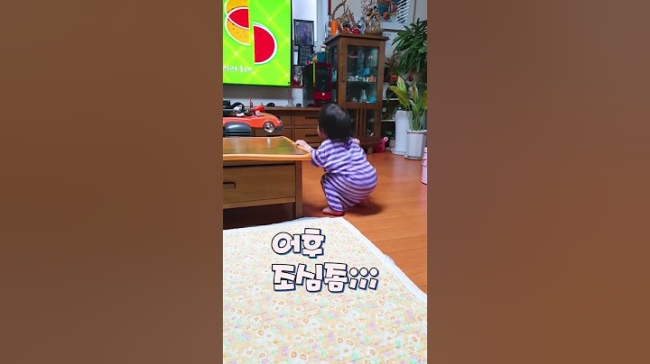 넘치는 흥을 주체 못 하는 12개월 아기-동요에 맞춰 춤추는 로아