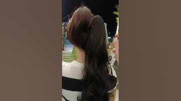 Tóc giả ngoặm đui ngựa dài đẹp nhất #tocngoam