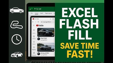 Excel Flash Fill Tutorial - Automate Data Entry in Seconds #excel #flashfill #exceltips
