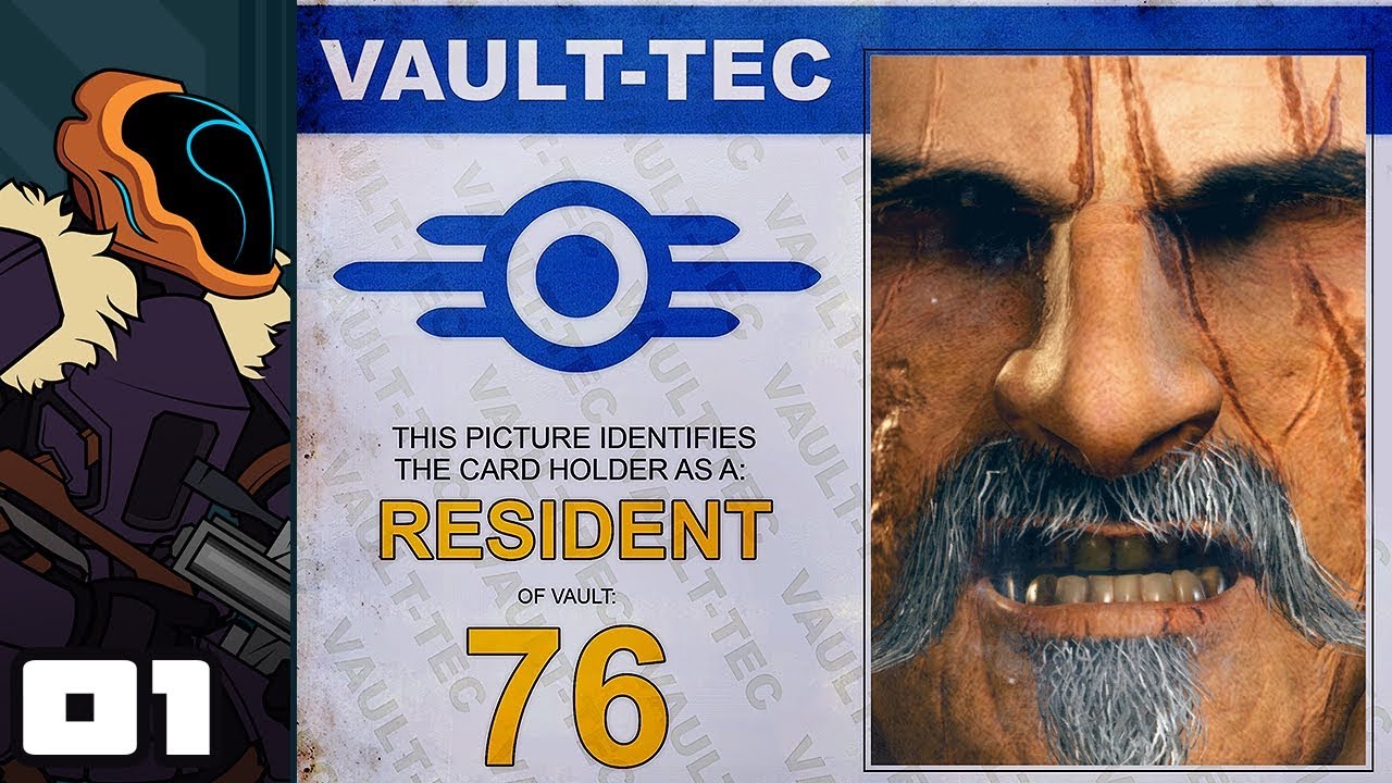 Let's Play Fallout 76 - PC Gameplay Part 1 - One Mighty Man