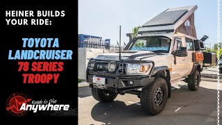 Heiner Builds Your Ride | Toyota Landcruiser 78 Series White Troopy