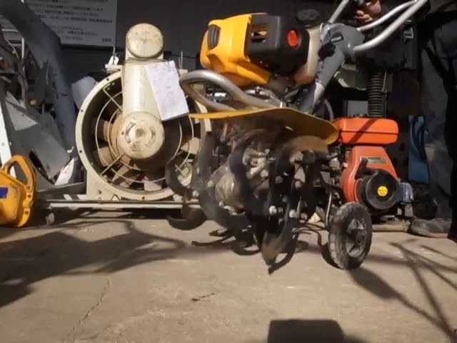 5 RYOBI RCVK 4250 耕運機 - YouTube
