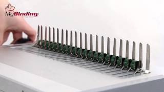 Hunter Green Plastic Binding Combs