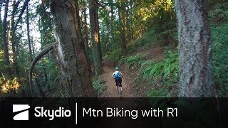Skydio R1 Mountain Biking With Stacey Aguilar