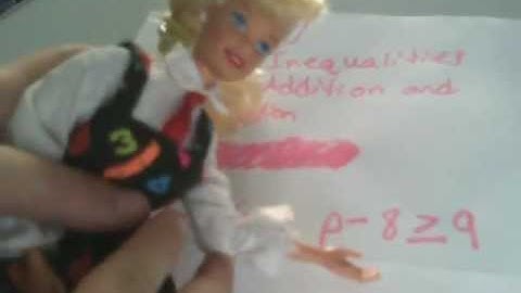 Solving Inequalities Using Addition and Subtraction