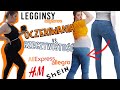 Legginsy i spodnie ciążowe SHEIN ♥ H&amp;M ♥ ALLEGRO ♥ ALIEXPRESS ♥ oczekiwania vs rzeczywistość