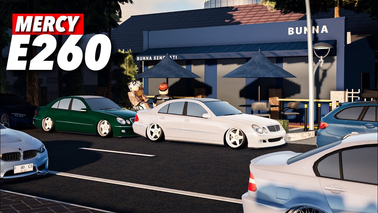 MODIFIKASI MOBIL STANCE😎 - MERCY E260 2003🔥 | ROBLOX CDID‼️ - YouTube