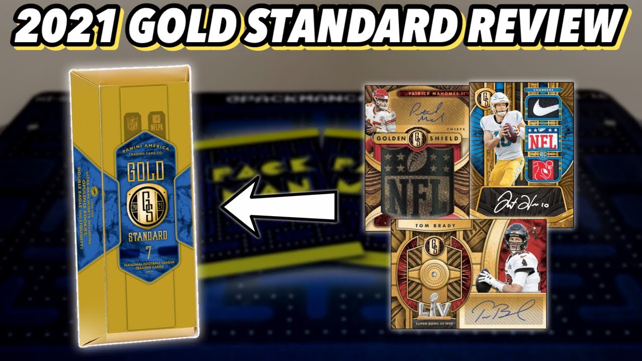 $450+ With 5 Hits! | 2021 Panini Gold Standard Football Hobby Box
