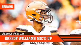 Greedy Williams Mic'd Up vs. Bengals (Week 17) | Cleveland Browns