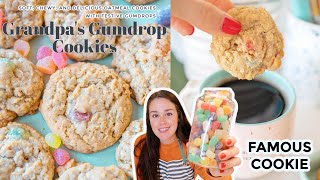 Grandpa's Famous Gumdrop Cookie Recipe | Christmas Tradition Bake with Me | Vlogmas Day 17