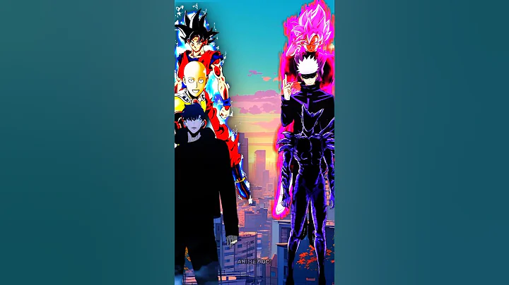 Goku Saitama & Jin Woo vs Goku Black Gojo & Garou