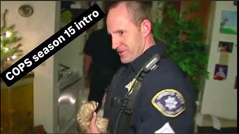 Cops season 15 intro used around (2002).