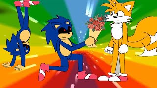 Sad Story Sonic exe love Blaze cat and tails - Sonic Please Come Back Family - TZL Games