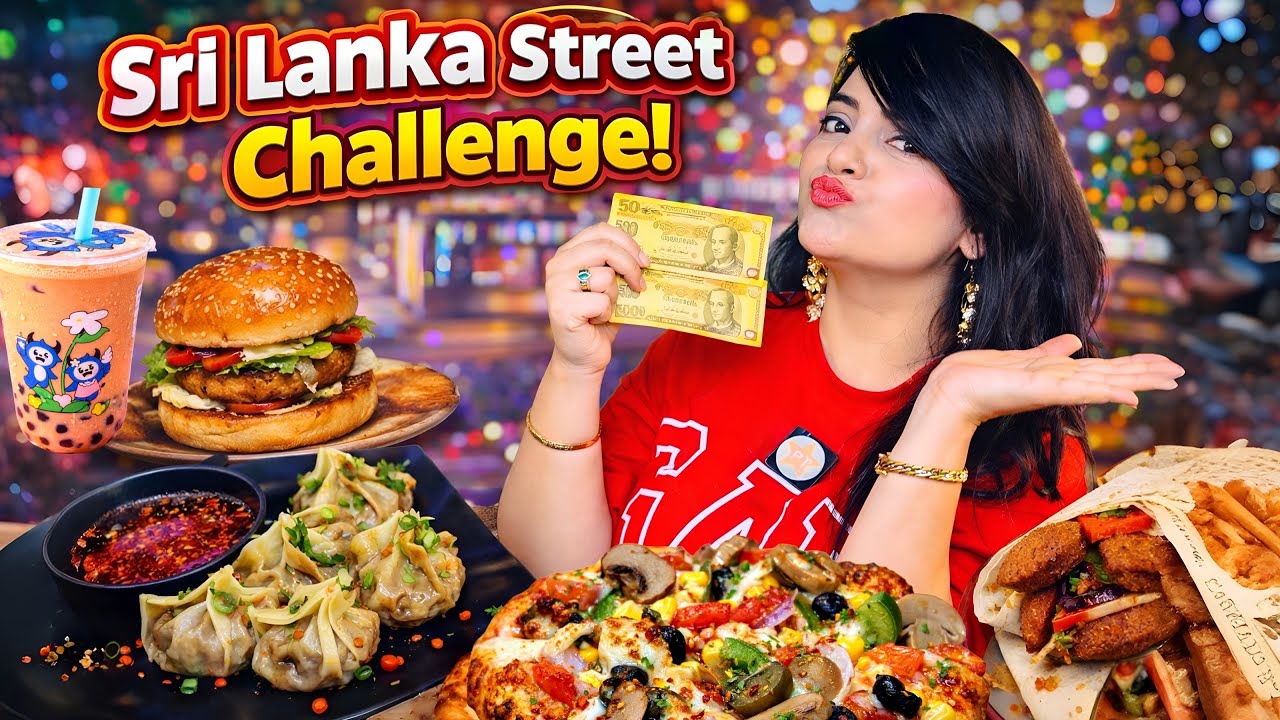 Rs 10000 Street Food Challenge | Sri Lanka Food Challenge