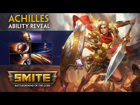 SMITE - God Ability Reveal - Achilles, Hero of the Trojan War