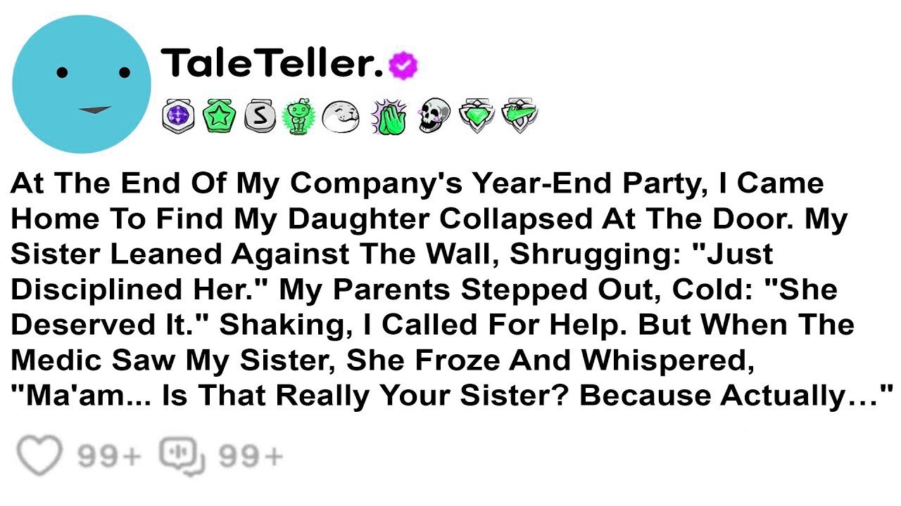 At The End Of My Company's Year End Party, I Came Home To Find My Daughter