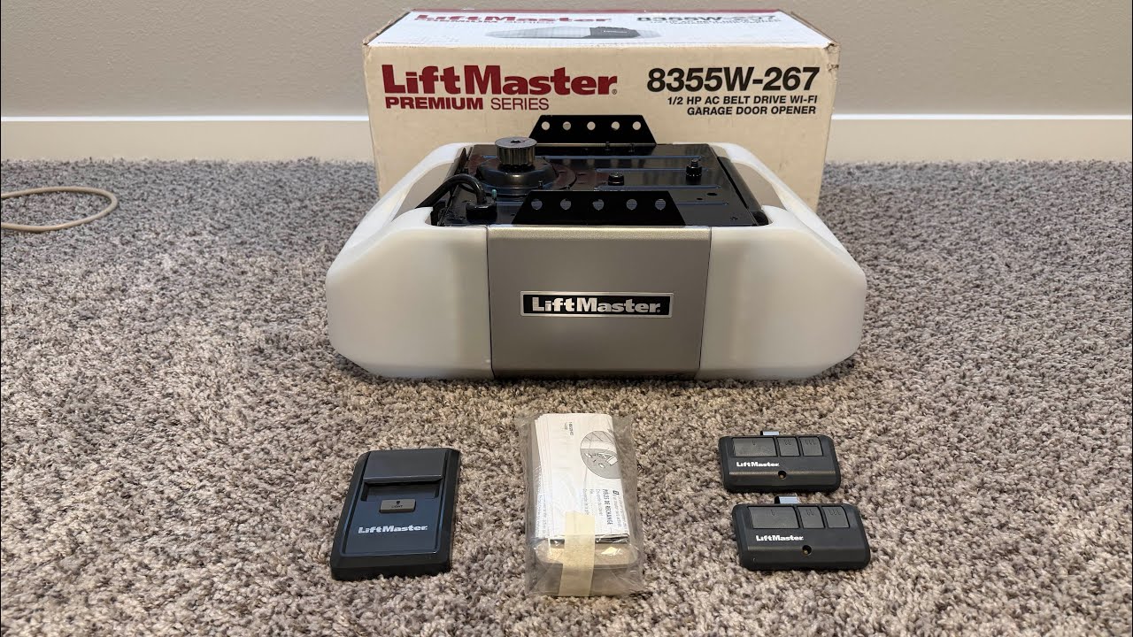LiftMaster 8355W-267 Brand New From 2018 - YouTube