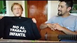 Franco Ramírez y La Gringa en Santiago del Estero contra el Trabajo Infantil