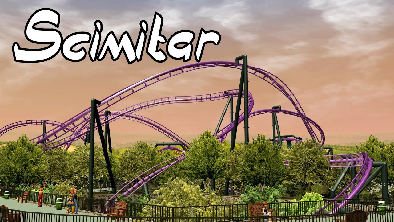 Scimitar - An Insane Multi-Launch Custom Coaster in RCT3!