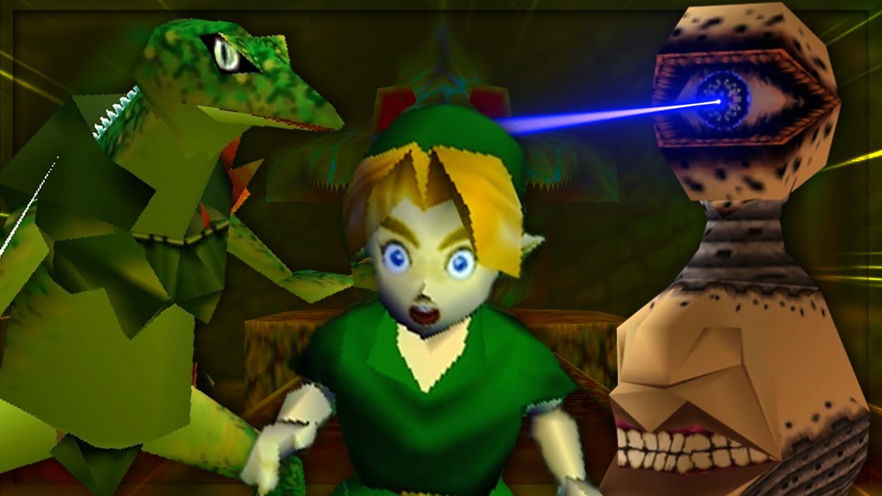 Entering Dodongo's Cavern! (Legend Of Zelda Ocarina Of Time) YouTube