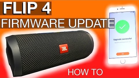 JBL Flip4 Firmware Update (how to)