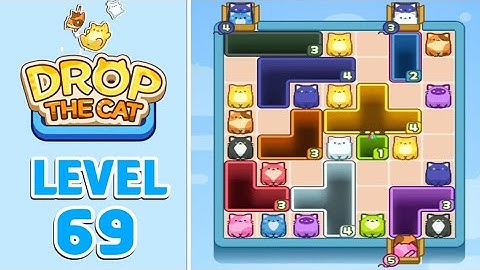 Drop The Cat Level 69 Walkthrough Solution