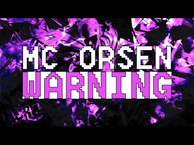 MC ORSEN - WARNING (Sped Up) class=