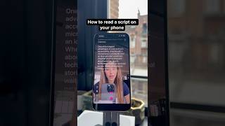 Details How to read a script on your phone while filming Guide
