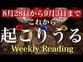 8月28日から9月3日まで。これから一週間の出来事と流れ【当たるかもしれないタロット占い】
