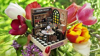 Moon magic DIY miniature dollhouse kit Corner of happiness