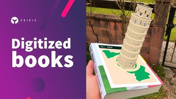 Web AR in education - digital content for paper books - web augmented reality Studio