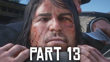 RED DEAD REDEMPTION 2 Walkthrough Part 13 - TRAIN ROBBERY WITH JOHN MARSTON (Full Game)