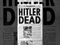 How Did Powerful Leaders React When Hitler Died...🤨!? #Stalin #Hitler #shorts
