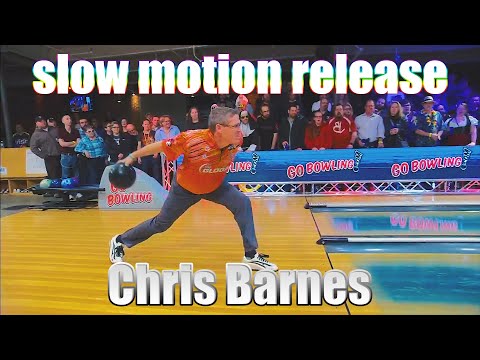 Chris Barnes slow motion release – PBA Bowling