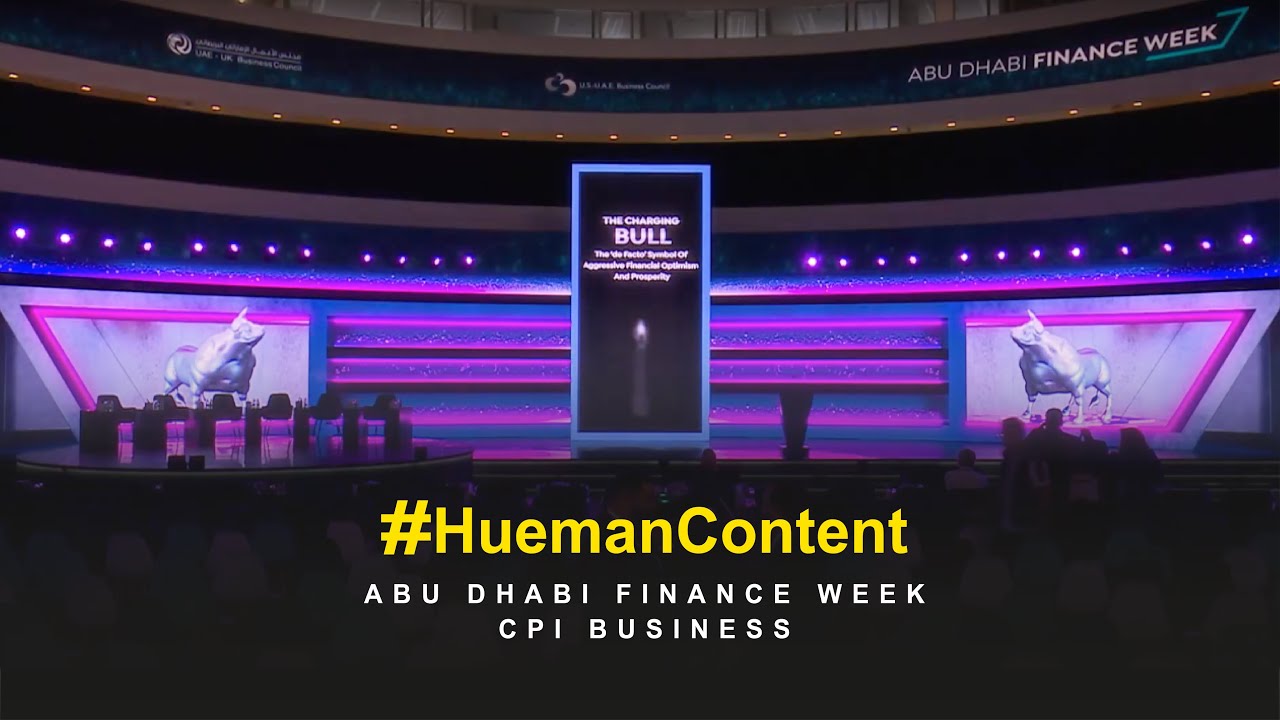 Abu Dhabi Finance Week | Anamorphic Content