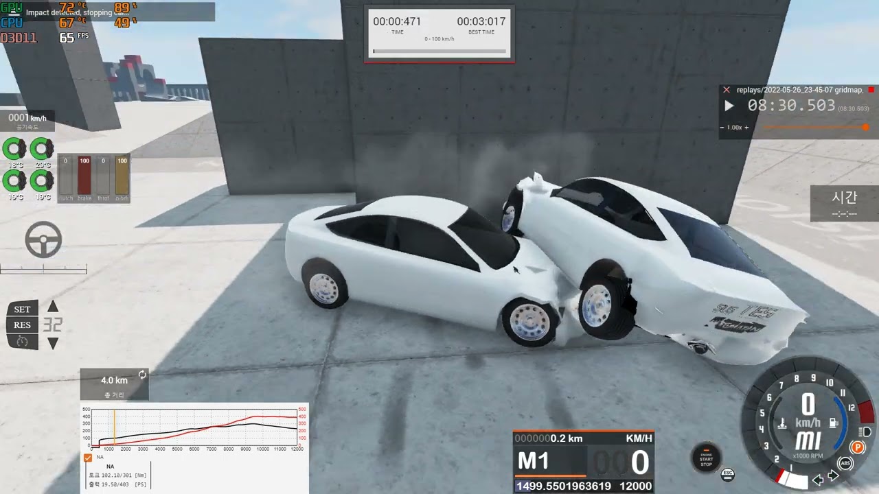 BeamNG Drive (Automation) Suspension testing, transmission file customization